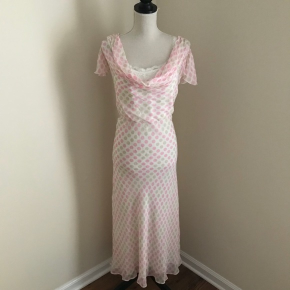 The Look Randolph Duke Dresses & Skirts - The Look Randolph Duke Maxi Dress Polka Dot